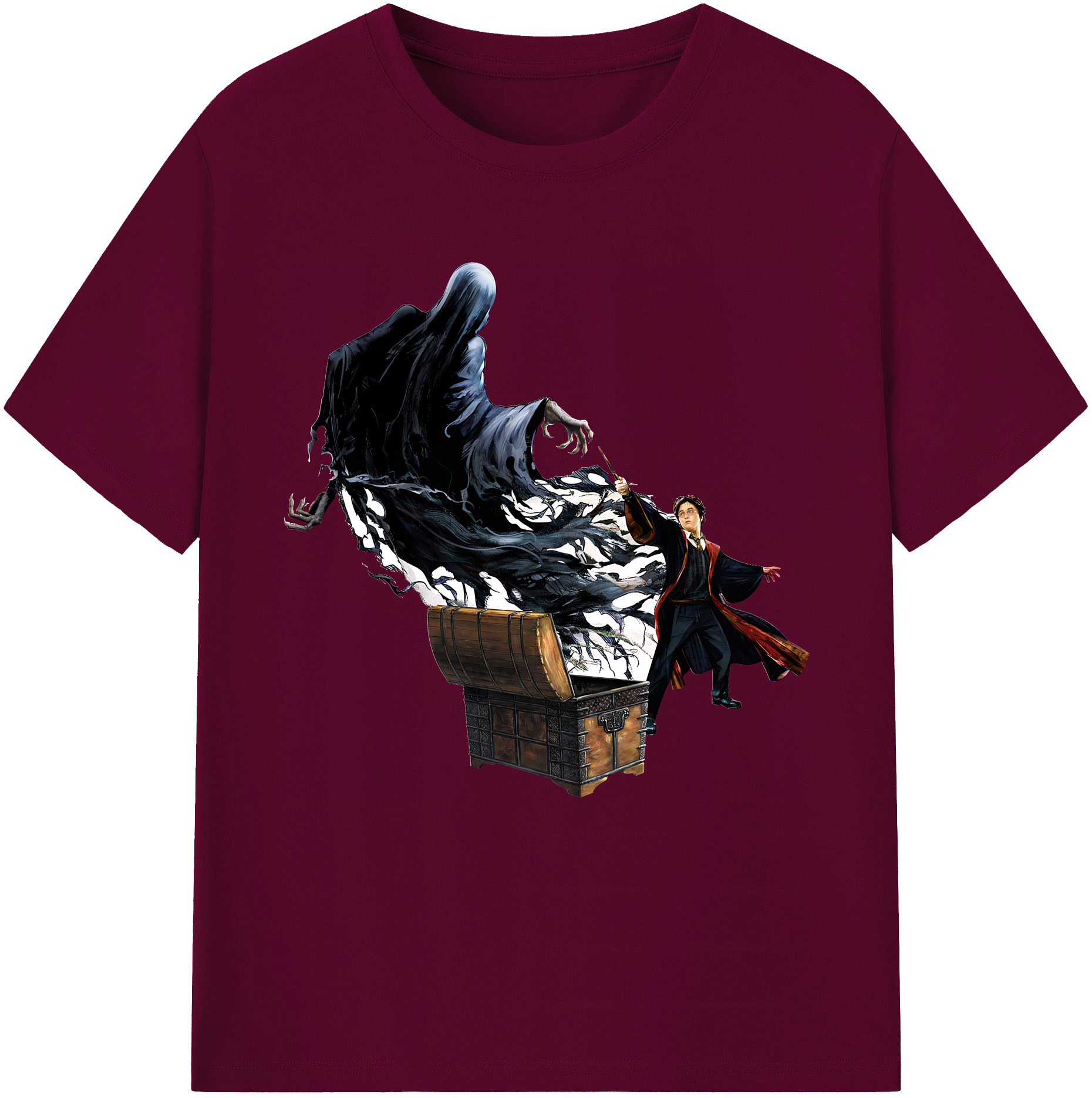 （画像用） Harry Potter ハリー・ポッターシリーズ レディースカジュアルプリントTシャツ（綿100％）